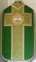 Green French Roman Vestment